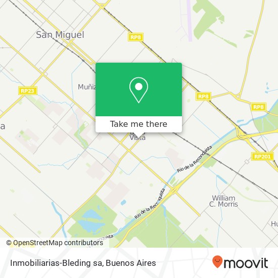 Inmobiliarias-Bleding sa map