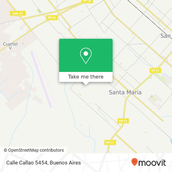 Calle Callao 5454 map