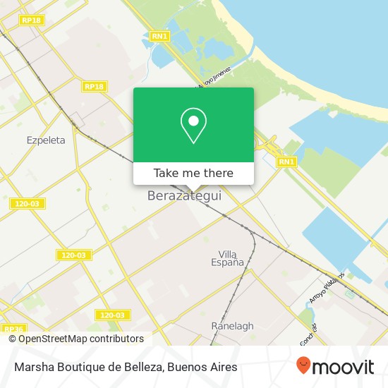 Marsha Boutique de Belleza map