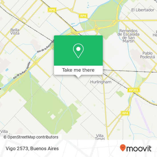 Mapa de Vigo 2573