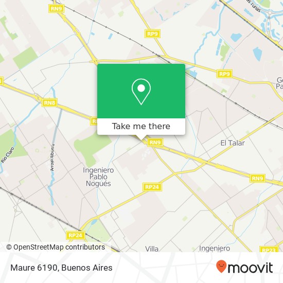 Maure 6190 map