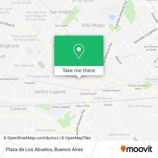 Mapa de Plaza de Los Abuelos