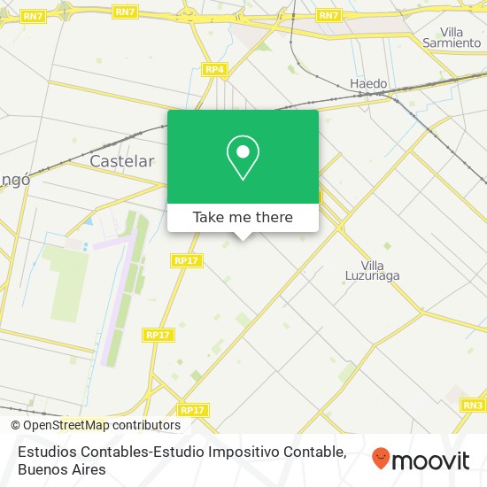 Estudios Contables-Estudio Impositivo Contable map