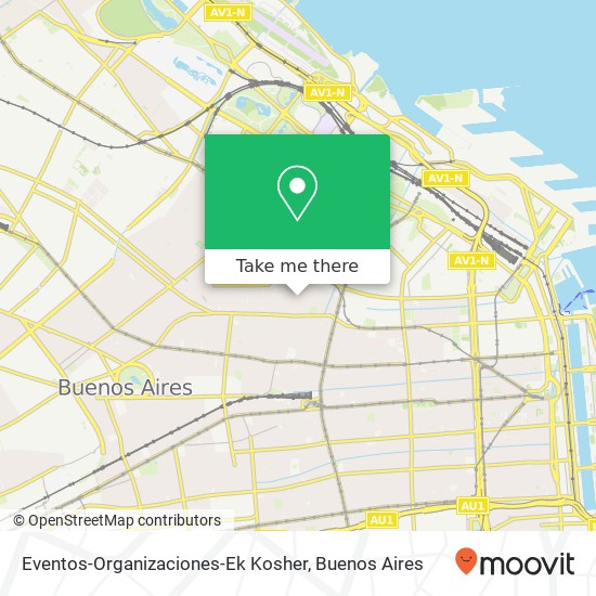 Eventos-Organizaciones-Ek Kosher map