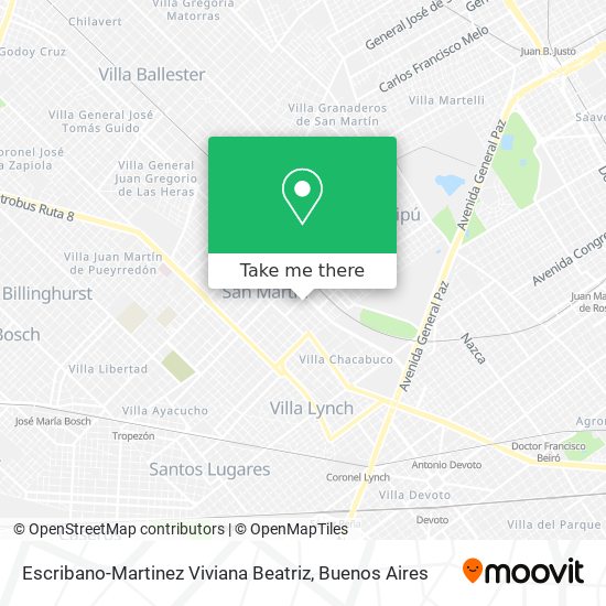 Escribano-Martinez Viviana Beatriz map