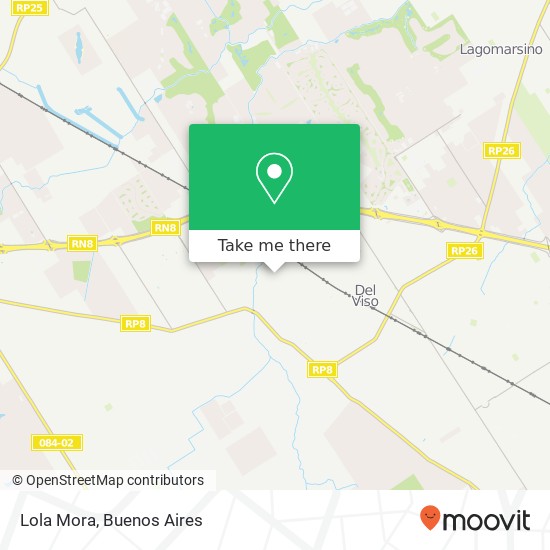 Lola Mora map