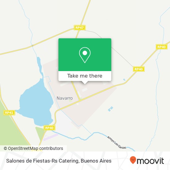 Salones de Fiestas-Rs Catering map