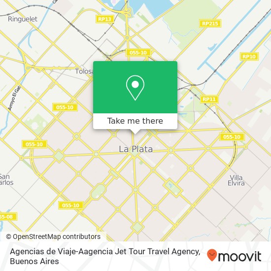 Mapa de Agencias de Viaje-Aagencia Jet Tour Travel Agency