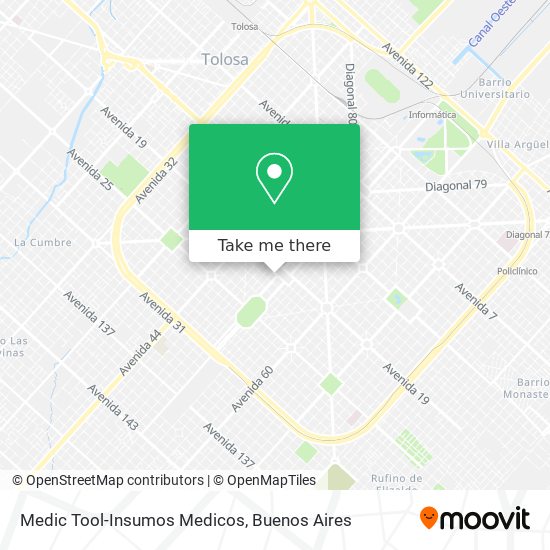 Medic Tool-Insumos Medicos map