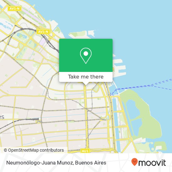 Neumonólogo-Juana Munoz map