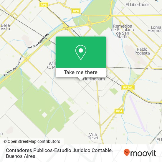 Contadores Publicos-Estudio Juridico Contable map