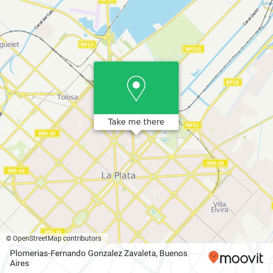 Plomerias-Fernando Gonzalez Zavaleta map