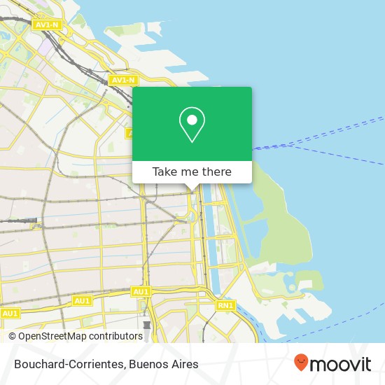 Bouchard-Corrientes map