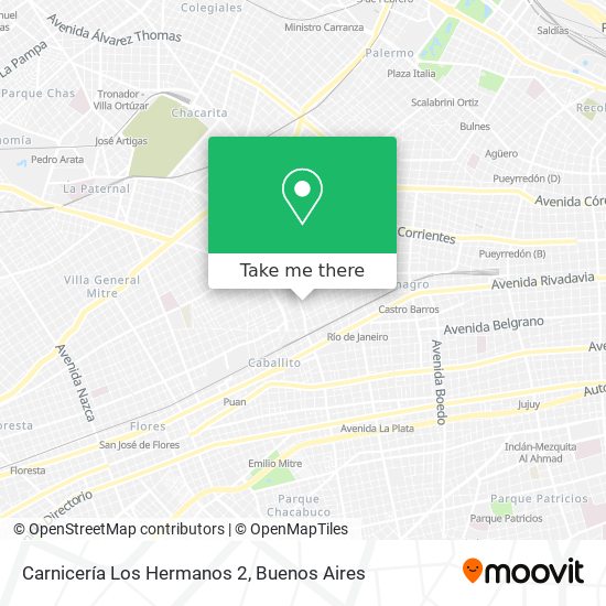 Carnicería Los Hermanos 2 map