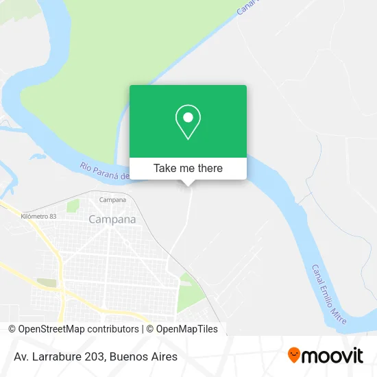 Av. Larrabure 203 map