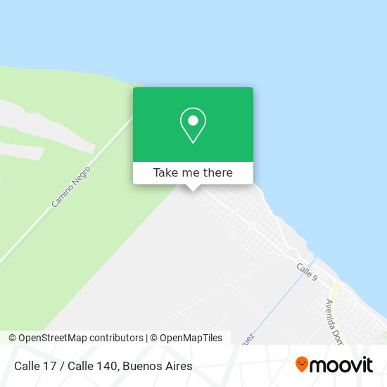 Calle 17 / Calle 140 map