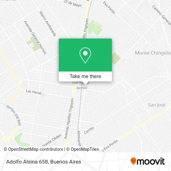 Adolfo Alsina 658 map