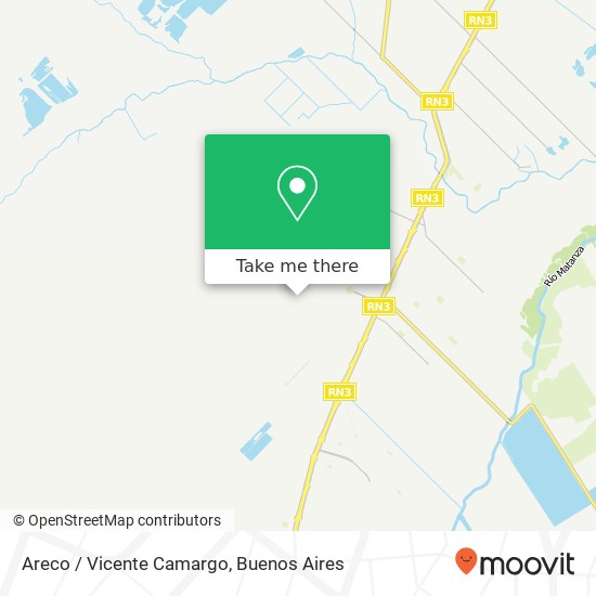 Mapa de Areco / Vicente Camargo
