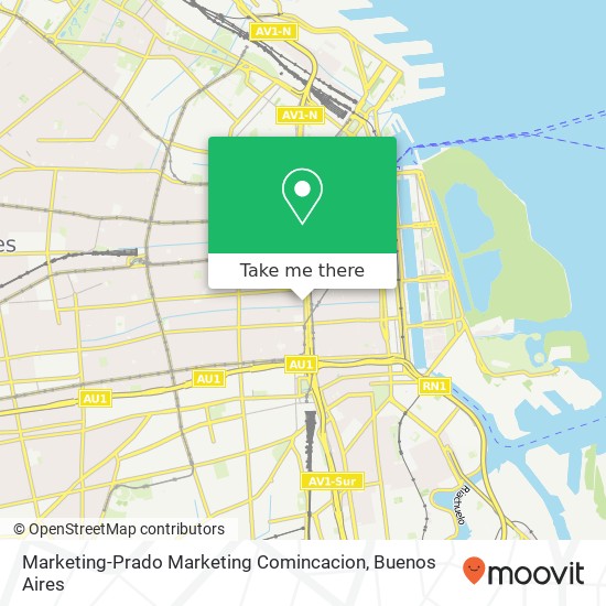 Marketing-Prado Marketing Comincacion map