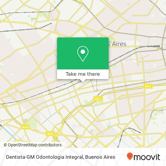 Dentista-GM Odontologia Integral map