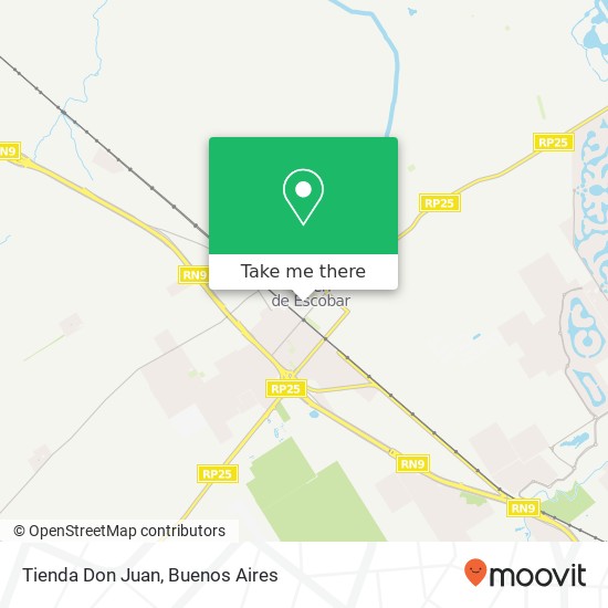 Mapa de Tienda Don Juan