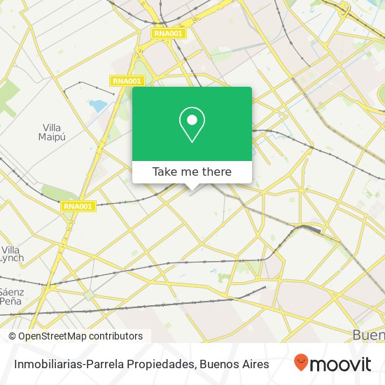 Inmobiliarias-Parrela Propiedades map