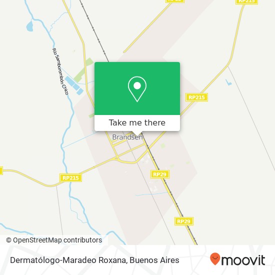 Dermatólogo-Maradeo Roxana map