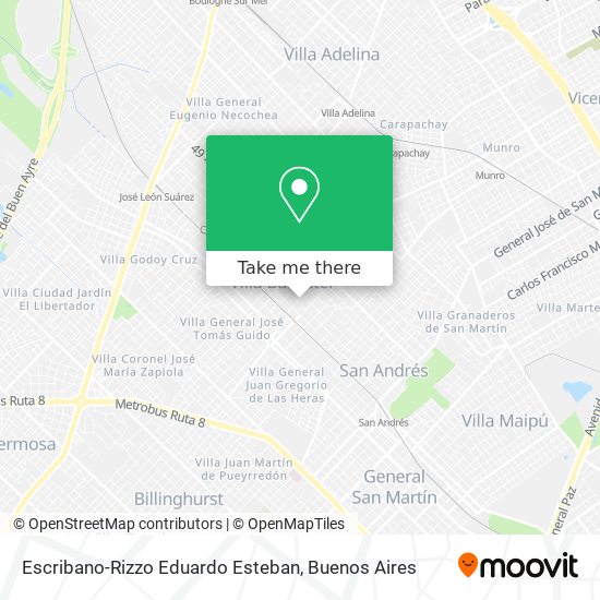 Mapa de Escribano-Rizzo Eduardo Esteban