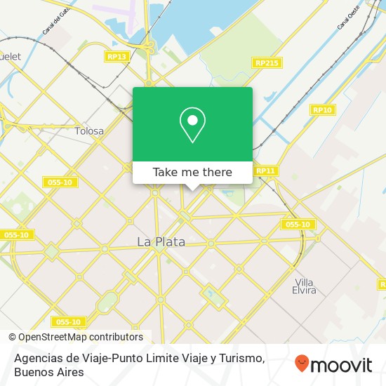 Agencias de Viaje-Punto Limite Viaje y Turismo map