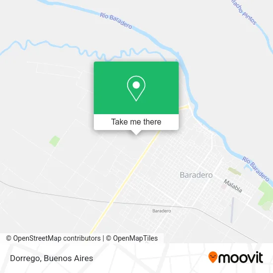Mapa de Dorrego