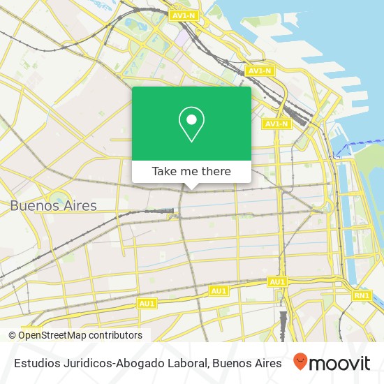 Estudios Juridicos-Abogado Laboral map