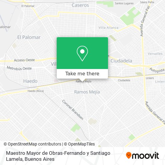 Maestro Mayor de Obras-Fernando y Santiago Lamela map