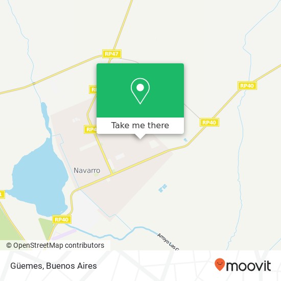 Güemes map