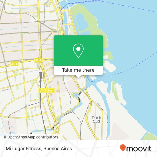 Mi Lugar Fitness map