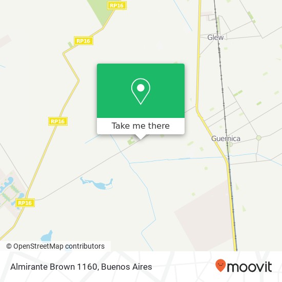 Almirante Brown 1160 map