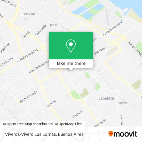 Viveros-Vivero Las Lomas map