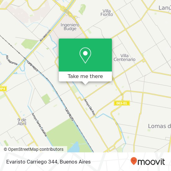 Evaristo Carriego 344 map