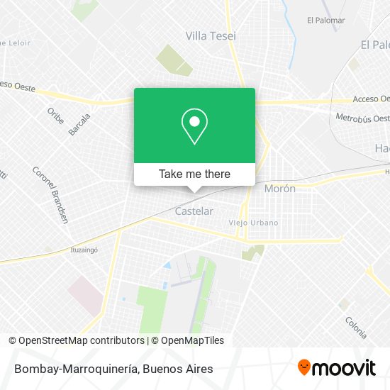 Bombay-Marroquinería map