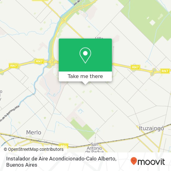 Instalador de Aire Acondicionado-Calo Alberto map