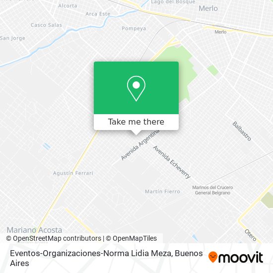 Eventos-Organizaciones-Norma Lidia Meza map