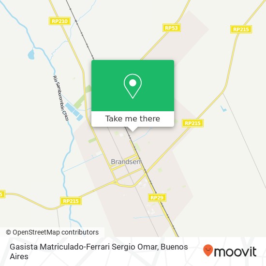 Gasista Matriculado-Ferrari Sergio Omar map