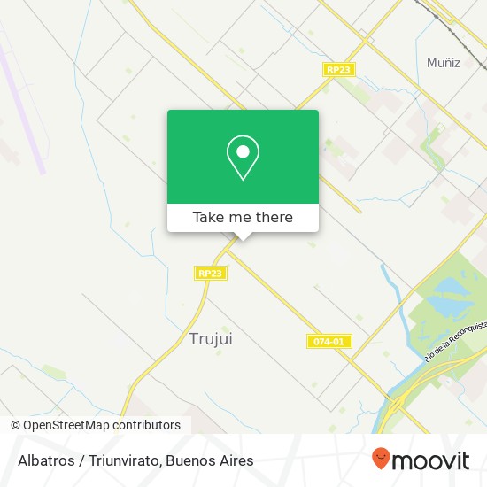 Albatros / Triunvirato map