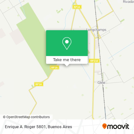 Enrique A. Roger 5801 map