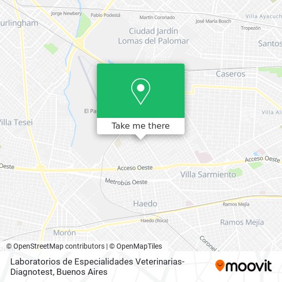 Laboratorios de Especialidades Veterinarias-Diagnotest map