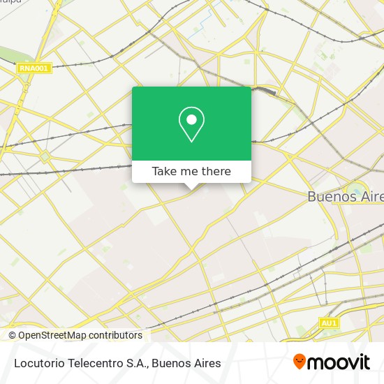 Locutorio Telecentro S.A. map