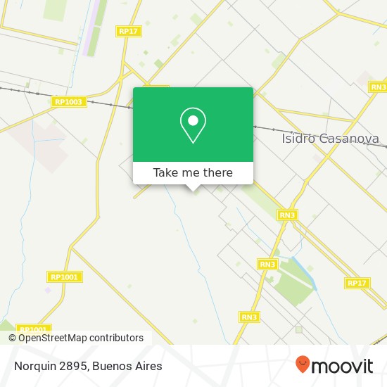 Norquin 2895 map