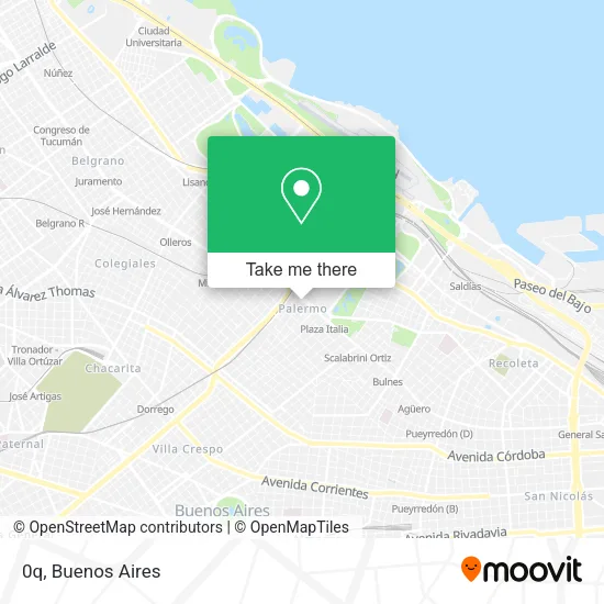 Mapa de 0q