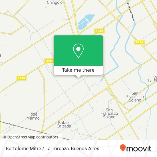 Bartolomé Mitre / La Torcaza map