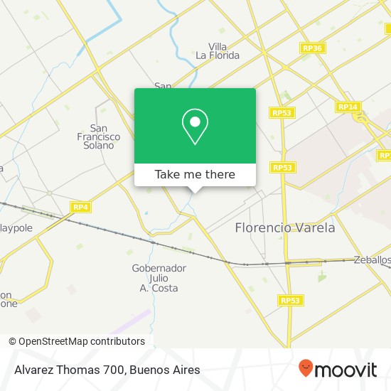 Alvarez Thomas 700 map