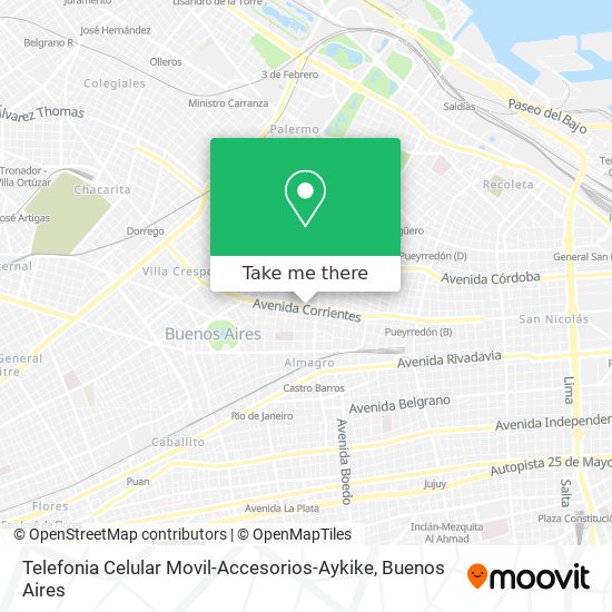 Mapa de Telefonia Celular Movil-Accesorios-Aykike